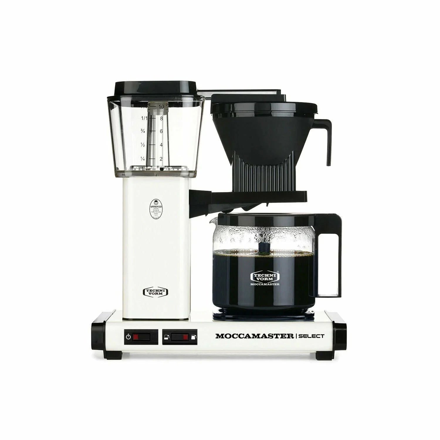r*a様 MOCCAMASTER SELECT コーヒーメーカー Moccamaster KGBT Select Filtre Kahve Makinesi - Cam Potlu